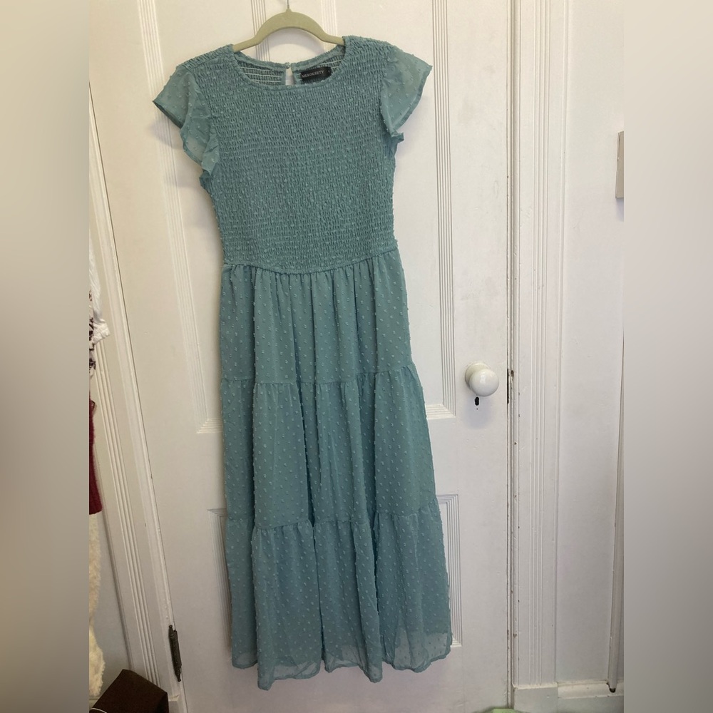 Teal Maxi Dress